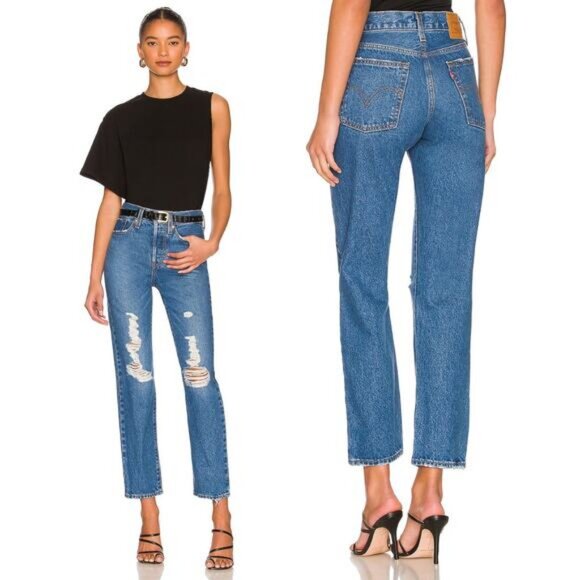 NWT LEVI'S Premium Wedgie Straight 23 X 26 Oxnard Drive - Picture 1 of 10